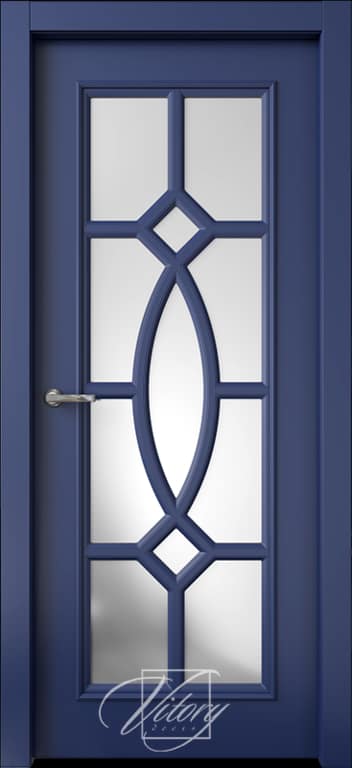 Дверь межкомнатная экошпон Intalia 2 ДО-1 со стеклом