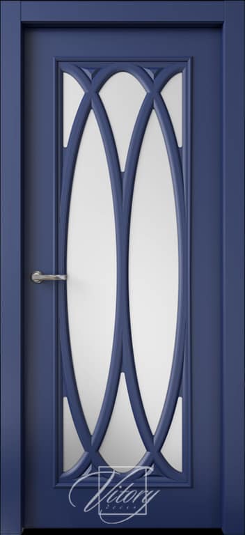 Дверь межкомнатная экошпон Intalia 3 ДО-1 со стеклом