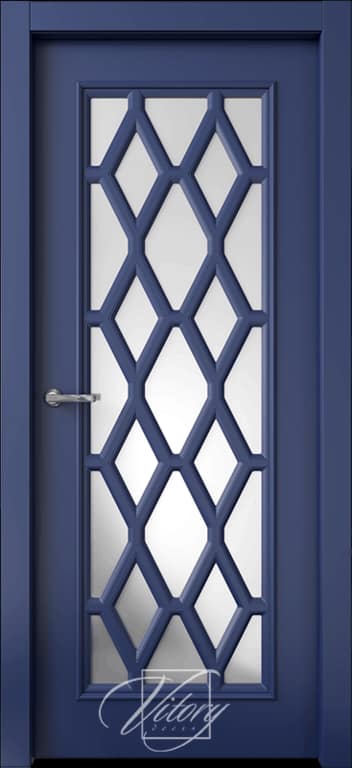 Дверь межкомнатная экошпон Intalia 4 ДО-1 со стеклом